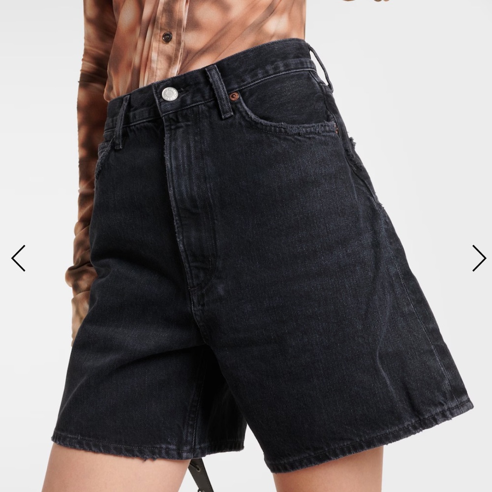 Agolde Stella denim shorts